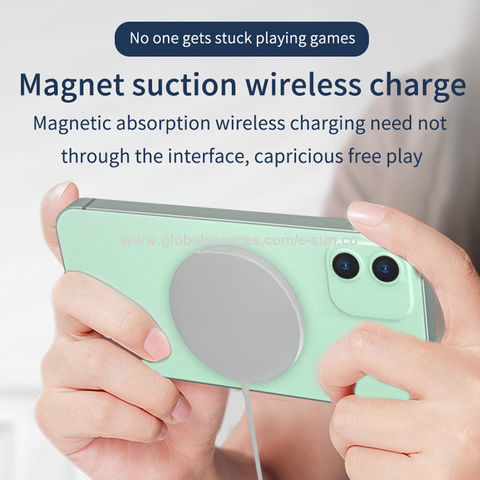 15W Magnetisches Wireless-Schnellladegerät Typ C für iPhone X 11 12 Serie - Effizientes Laden