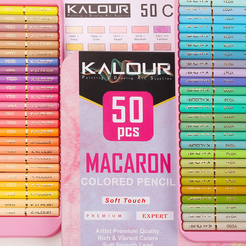 Kalour Sketching Drawing Kit(50 Pieces) Color Sketch Pad, Premium