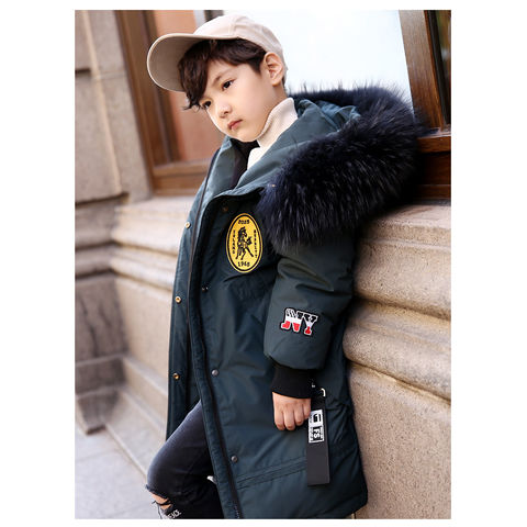 Compre Jaqueta Infantil Infantil Masculina De Comprimento Médio