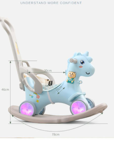 Indoor Latest Ride on hourse Animal Toy Kids Plastic Children Rocking Horse supplier