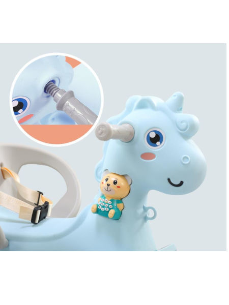Indoor Latest Ride on hourse Animal Toy Kids Plastic Children Rocking Horse supplier