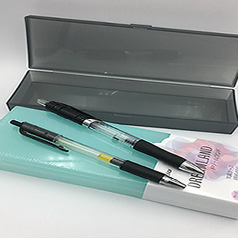 PVC Sac Pochette à fermeture à glissière crayon l'école Étudiants  transparent en PVC imperméable en plastique Boîte de rangement Pen cas Mini  - Chine Boîtier de stylo, porte-crayon
