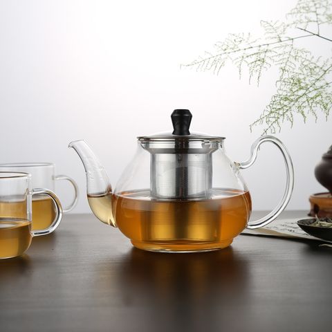 Buy Wholesale Hong Kong SAR 500ml Wholesale Borosilicate Glass Teapot, Stove  Top Safe & Borosilicate Glass Teapot at USD 2