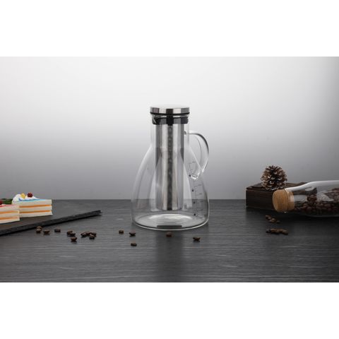 Iced Tea Maker Glass Pitcher, Borosilicate Glass Kettle Us