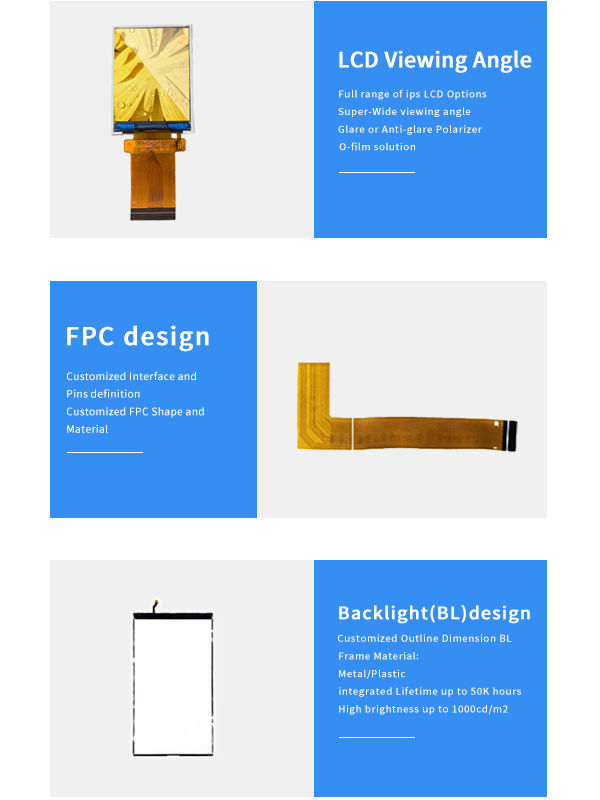 tft lcd displays sizes ranging manufacturer