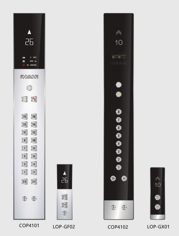 Elevator LOP/COP Button Panel Lift LOP without Display supplier