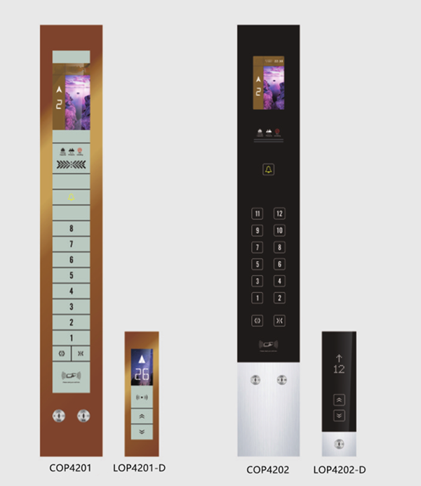 Elevator LOP/COP Button Panel Lift LOP without Display supplier
