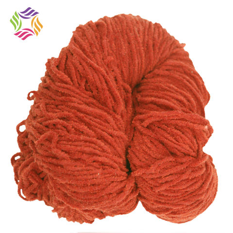 Buy Wholesale China Wholesale 2cm Hand Knitting Crochet Bulky Thick Giant  Fancy Wool 100% Polyester Velvet Jumbo Soft Chunky Chenille Yarn & Chenille  Chunky Yarn at USD 1.59