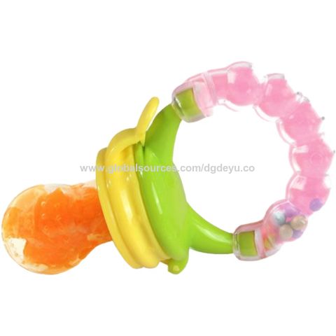 Buy Wholesale China Wholesale Baby Food Feeder Infant Nibbler Feeding Baby  Fruit Pacifier & Baby Fruit Feeder at USD 0.69