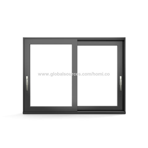 Noms de pièces de fenêtre en aluminium coulissant 6063 profilé de