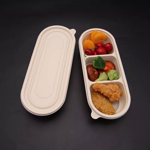 Buy Wholesale China Disposable Bagasse Boxes 6.5x6.5 Inch Europe