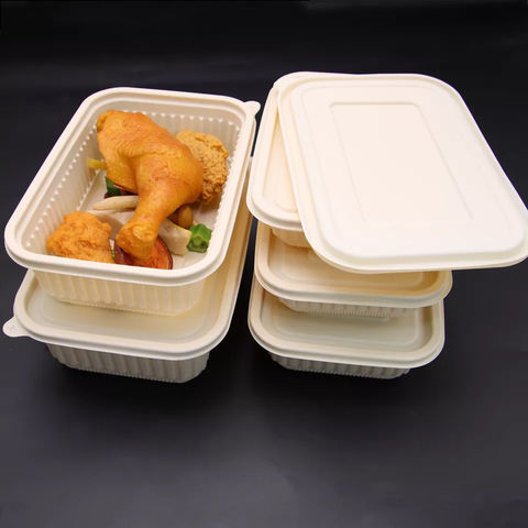 Buy Wholesale China Disposable Bagasse Boxes 6.5x6.5 Inch Europe