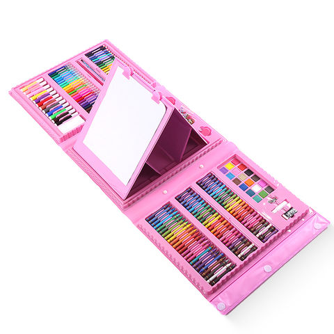 Hot Selling 208pcs Art Drawing Kit Oil Pastel Crayons