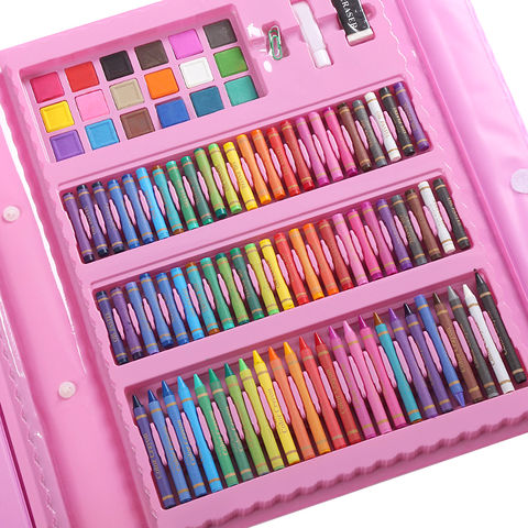 アクリル画　人物　886 Hot Selling 208pcs Art Drawing Kit Oil Pastel Crayons