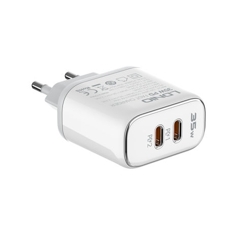 Cargador USB C de 30 W PD tipo C rápido bloque de estación de carga de  pared plegable cargador rápido para MacBook Air/iPhone 13Pro/Max12Mini/iPad