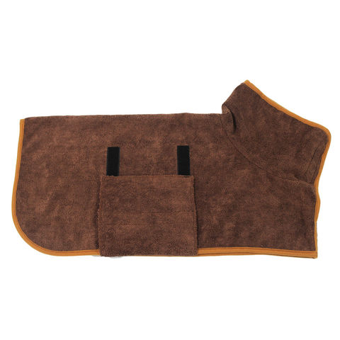 Fournitures pour animaux de compagnie, serviettes en microfibre pour animaux, peignoirs pour chiens, meilleures ventes