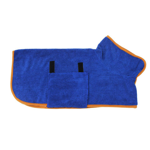 Fournitures pour animaux de compagnie, serviettes en microfibre pour animaux, peignoirs pour chiens, meilleures ventes