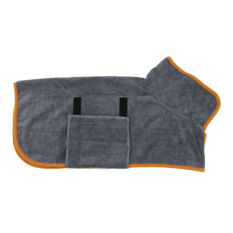 Fournitures pour animaux de compagnie, serviettes en microfibre pour animaux, peignoirs pour chiens, meilleures ventes