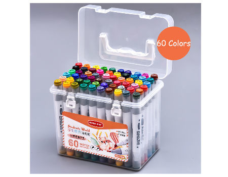 Buy Wholesale China Chisel Fine Tips Art Marker Pen Set For Kids ...
