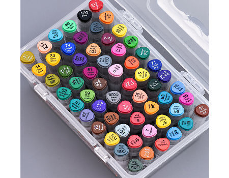 Buy Wholesale China Chisel Fine Tips Art Marker Pen Set For Kids ...