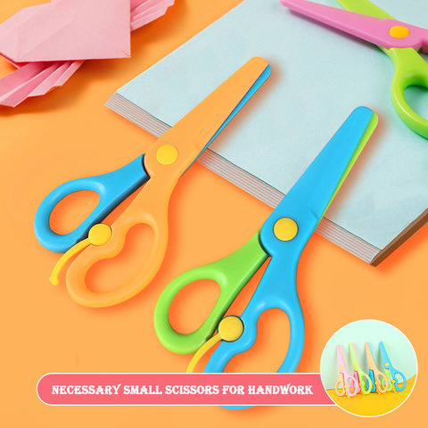 Toddler Scissors Safety Plastic for Kids Art Craft Colorful