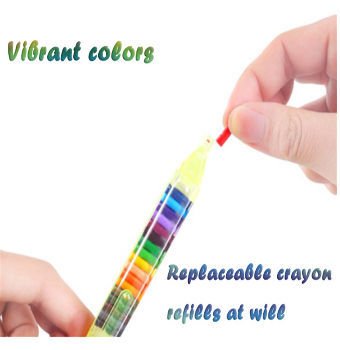 Buy Wholesale China 20 In 1 Stackable Crayons For Kids Painting
