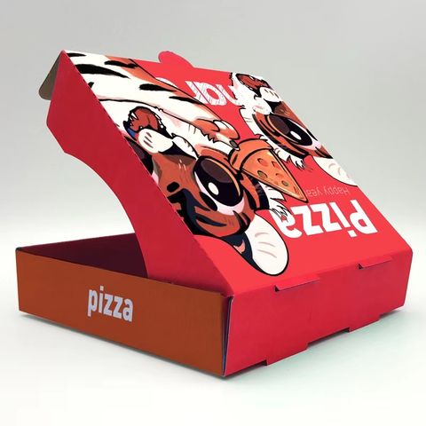 Pizza Boxes with Heat Vents - Kraft, 8 inch, Case 50 | Quantity: 50 by Paper Mart