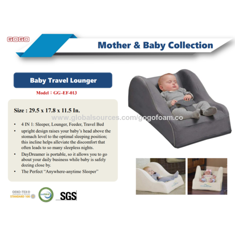Baby Lounger, Multi-functional As Sleeper, Lounger, Feeder And Travel Bed,  Ergonomic And Comfortable, Baby Travel Lounger, Baby Pillow, Baby Bed - Buy  China Wholesale Baby Poduct $11.5