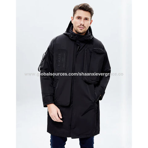 Homme Veste d’hiver Coupe-vent Manteau chaud