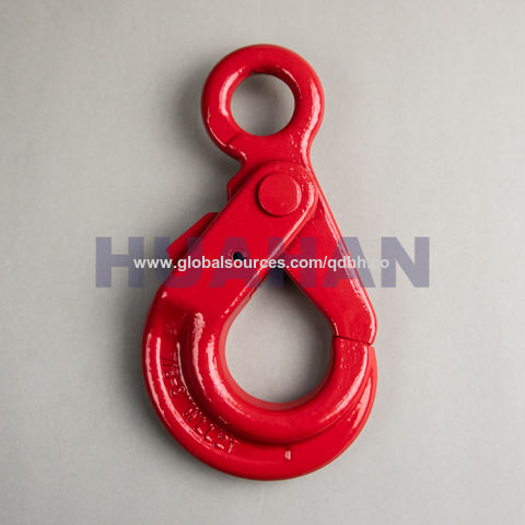 Drop Forged G80 Shank Self-locking Safety Hook, Us Type, Rigging Hardware,  High-grade Alloy Steel - Buy China Wholesale G80 Shank Self-locking Safety  Hook $1