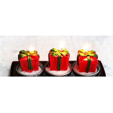 Dessert 3-Pack Wooden Wick Candle Gift Set