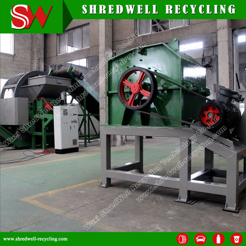 Machine de rainurage de pneus pour les déchets de l'équipement de recyclage  des pneus - Chine Automatique machine de recyclage des pneus, Pneus Shredder