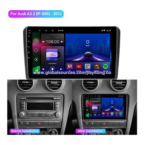 Kit De Cadre D'autoradio 9 , Android, 2 Din, Pour Audi A3 2003