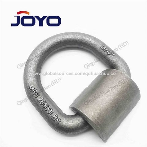 D Ring Drop Forged D Ring with Weld-on Clip - China Rigging
