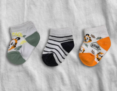 Calcetines para bebés calientes con suela de goma para bebés recién nacidos  y niños calcetines de invierno para niños (naranja, 5.1 in)