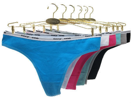 Buy Wholesale China Wholesale Woman Ladies Stock Bulk Cheap Black Pink Hot  Custom Sexy Cotton Thong Panties & Thong Panties at USD 0.37
