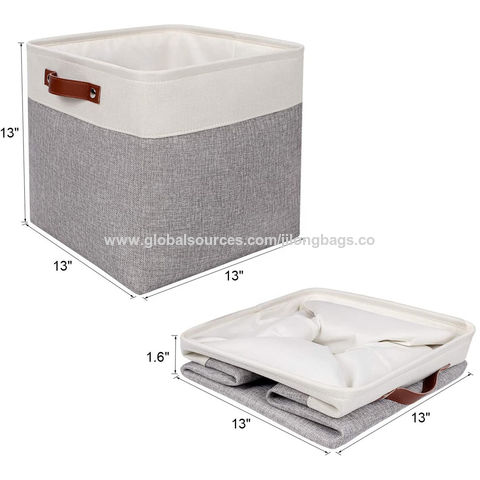 Buy Wholesale China Space Saving Fabric Storage Baskets Organizing