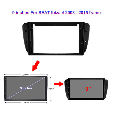 Compre For Seat Ibiza 4 2008 - 2015 Android 10 2 Din Car Radio Universal 7  Inch Screen Multimedia y Coche Dvd Radio de China por 71.2 USD