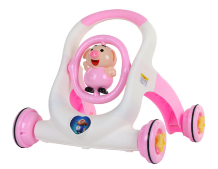 Baby toy Anti-Skid Stroller Walker Baby Anti-Rollover Coasting Safety Plastic Troller Toy supplier