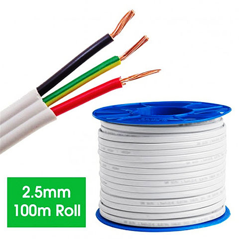 Buy Wholesale China Flat Twin And Earth Cable 2.5mm Stranded Flat  Electrical Power Cable & Stranded Flat Power Cable at USD 0.8