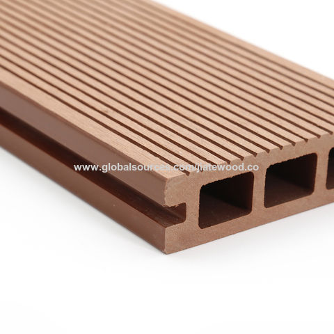 25mm Outdoor Engineered Flooring Plastic Wood Composite Decking