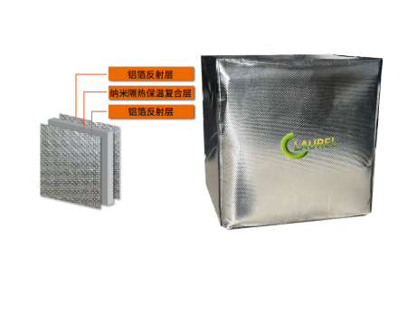 Fabrication en usine palettes isolées personnalisées couvre-bagages  couvertures de cargaison Cooliner - Chine Housse de palette isolée  thermique, housse de palette isolée