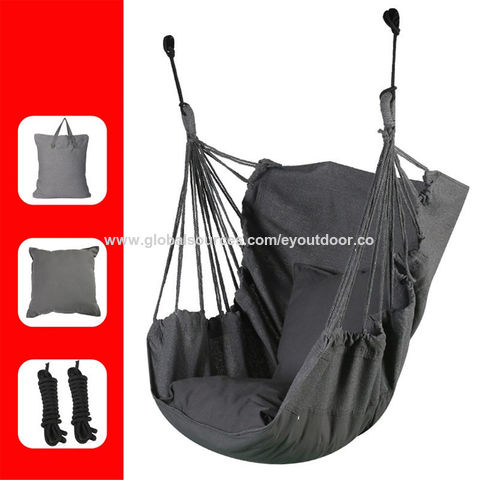Hamaca silla colgante columpio silla columpio interior dormitorio cuna perezosa tejida a mano