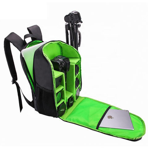 Kratzfeste Schulter-Fotografie-Kameratasche DSLR Basic Kamerarucksack mit Laptopfach