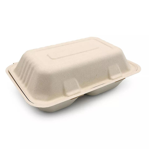 Buy Wholesale China Disposable Bagasse Boxes 6.5x6.5 Inch Europe