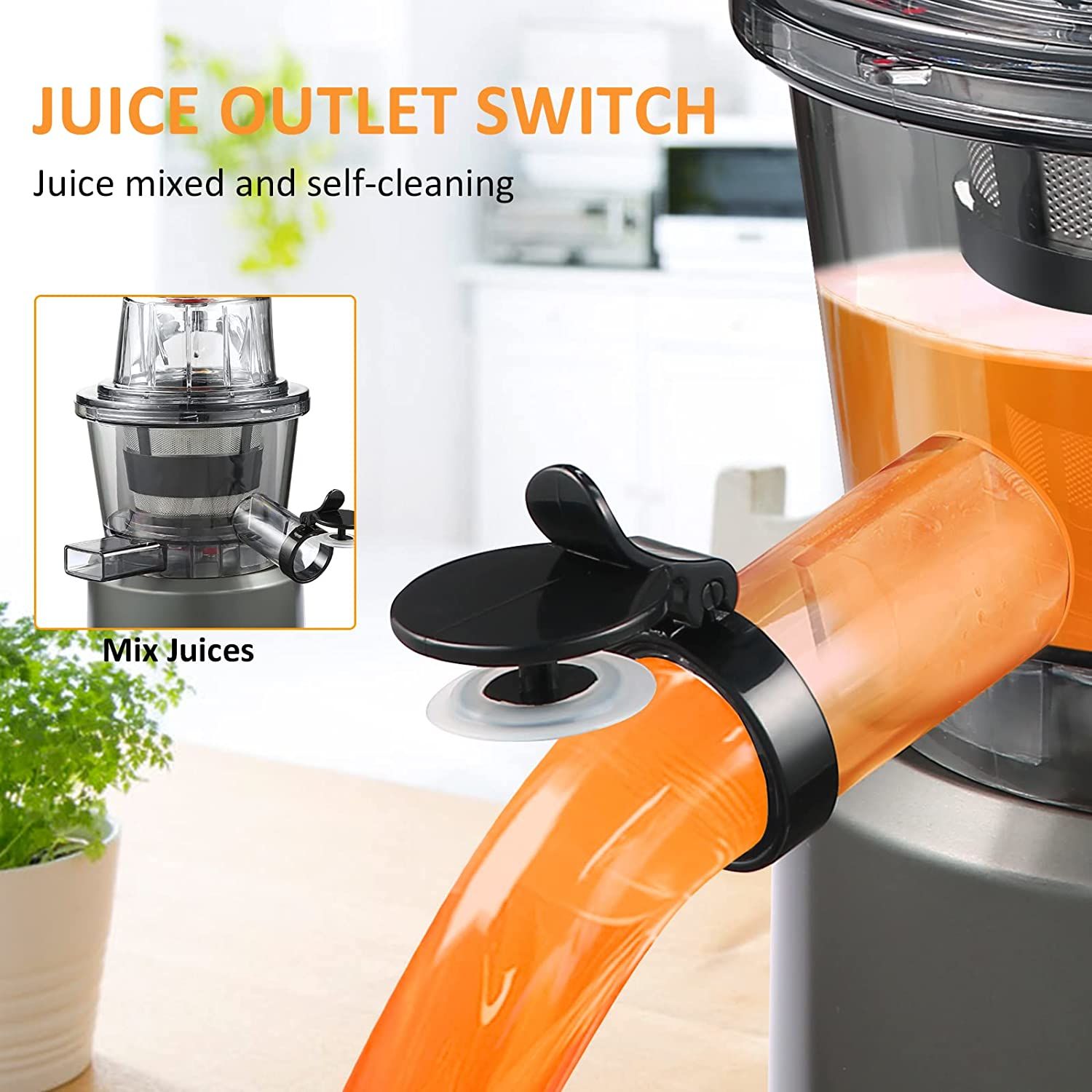 Buy Wholesale China Juicer Machine, Slow Juicer Easy To Clean, Cold