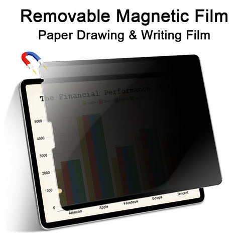 Removable Magnetic Matte Paper Film Screen Protector For Apple