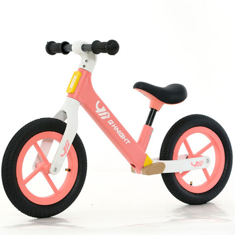 Bicicleta de equilibrio de aluminio para niños, bicicleta de entrenamiento  deportiva sin pedales para niños de 3, 4 y 5 años