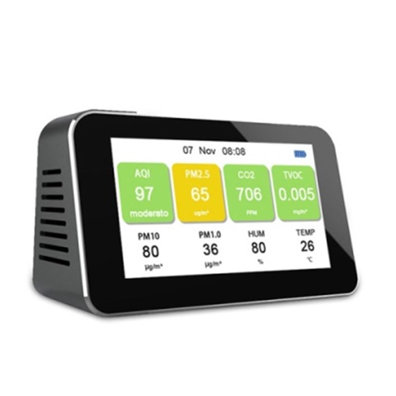 CO2 Meter Air Quality Monitor 400-5000 PPM Sensor Carbon Dioxide