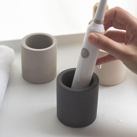 Cepillo dental eléctrico diatomita soporte para el cuarto de baño